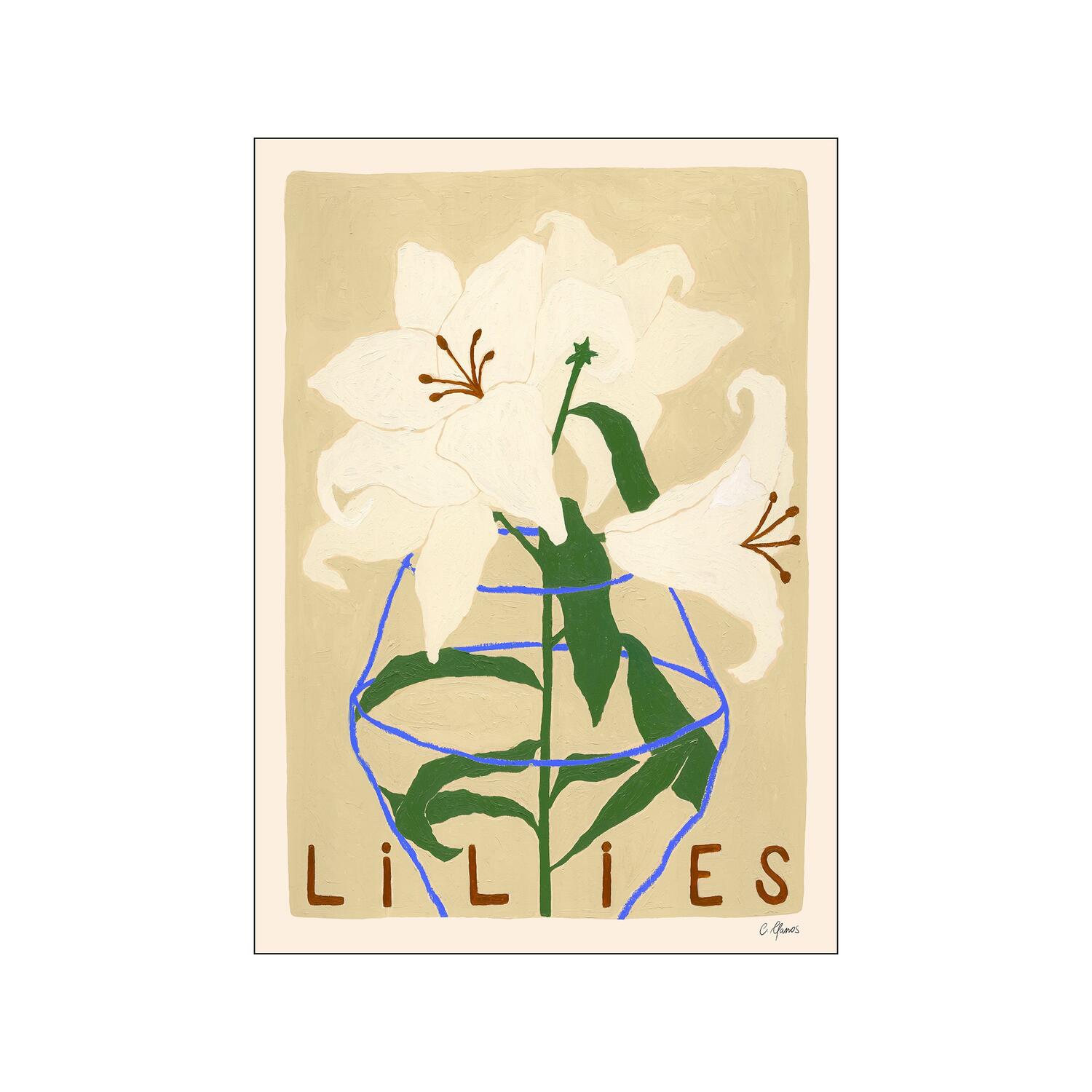 Lilies - 30 x 40 cm